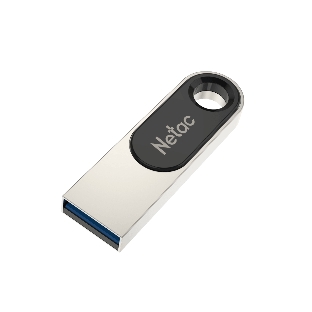 Флешка USB Netac U278 (NT03U278N-032G-20PN), 32Gb, USB 2.0, R/W 50/10, серебристый/черный