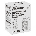 Тепловентилятор MTX FHC-1500, серый, 750/1500 Вт, 15 м2, термостат, фото10