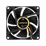 Вентилятор для корпуса ExeGate EX08020S3P-24 черный, 80 мм, 3900 об/мин, 41.2 дБ, 3 pin, фото4