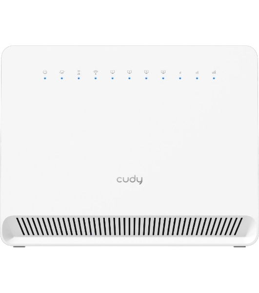 Маршрутизатор AC1200 Wi-Fi 4G LTE Cat 6 Gigabit Router, 4 10/100/1000M RJ45 Ports, Nano SIM Slot, Quectel module inside,build-in 4G LTE modem, 300Mbps at 2.4GHz + 867Mbps at 5GHz, Internal Antennas, PPTP/L2TP/OpenVPN/WireGuard VPN, DNS over Cloudflare/Google/Quad9, DDNS, SMS, Band locking, TR069, TR111, Cudy Mesh Support