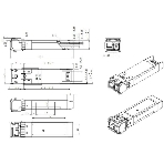 Модуль SNR SFP+ WDM, дальность до 20км (12dB), 1330нм, фото2