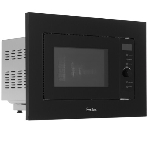 Встраиваемая микроволновая печь Evelux MW 253 B черный, 17 л, 700 Вт, поворотный механизм/сенсор, фото14
