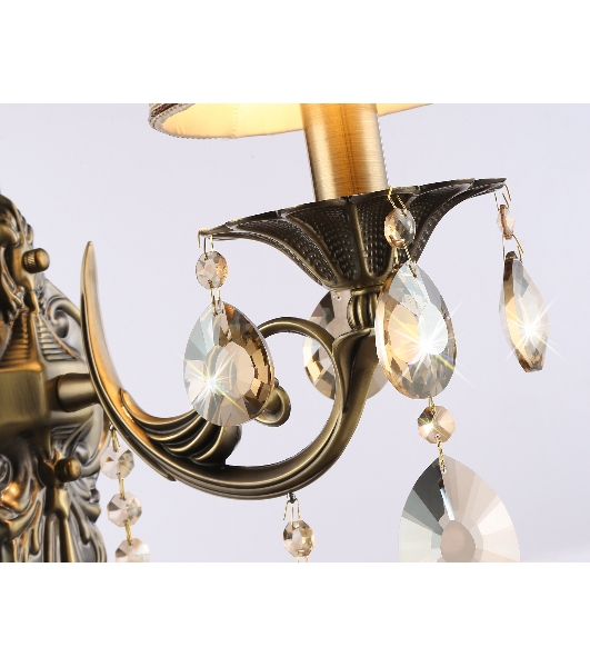Светильник Ambrella light TR4578 SB/WH бронза/белый E14 max 40W 405*130*230