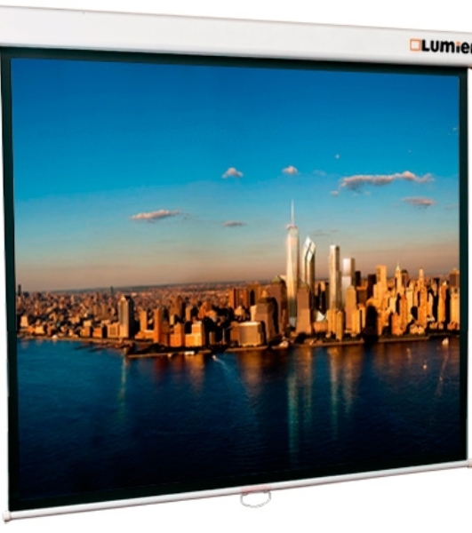 Экран Lumien 180x180 см Master Picture LMP-100103 1:1 настенно-потолочный рулонный