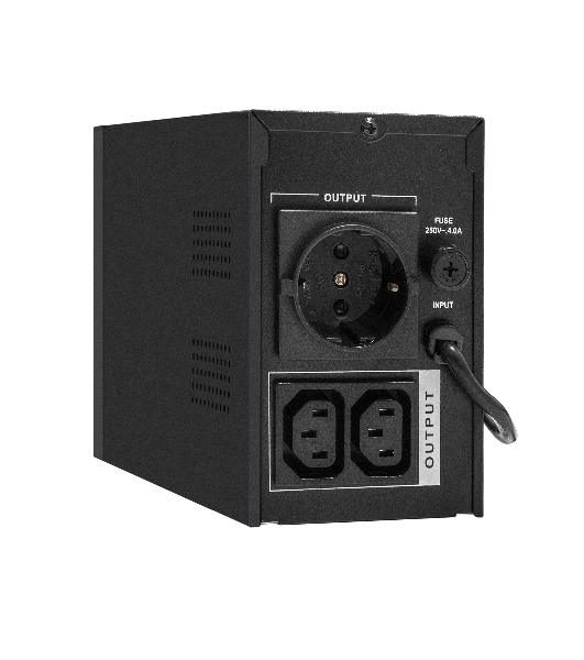 Источник бесперебойного питания ExeGate SpecialPro UNB-650.LED.AVR.1SH.2C13 650VA/360W, LED, AVR, 1*Schuko+2*C13, металлический корпус, черный