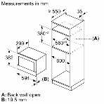 Встраиваемая микроволновая печь Bosch BEL7321B1 900Вт, 5 режимов, кварцевый гриль,инвертер, 21 л, черный, петли слева, фото12