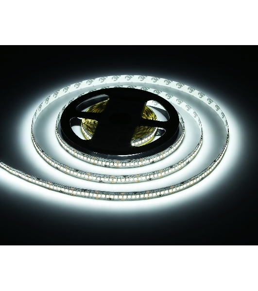 Светодиодная лента Ambrella light GS1403 2835 240Led/ 17W m/ 12V IP20 6500K/ 5000*10*1.2mm (2 конт.)