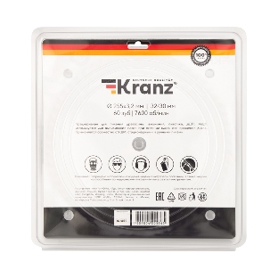 Диск пильный Kranz 255 мм х 60 зуб х 32/30 мм