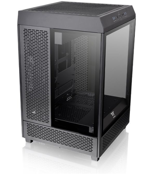 Компьютерный корпус Thermaltake The Tower 500 черный без БП ATX 1x120мм 3x140мм 4xUSB 3.0 2xUSB3.1 audio bott PSU
