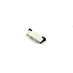 Разъем FPC Half Coverage Top Contact 1.0K-BS-8PWB 8 pin высота 2мм шаг 1мм, фото4