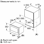 Встраиваемая микроволновая печь Bosch BEL7321B1 900Вт, 5 режимов, кварцевый гриль,инвертер, 21 л, черный, петли слева, фото11