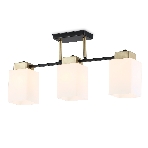 Светильник Ambrella light TR303046/3 BK/GD черный/золото E27/3 max 60W 540*100*270, фото7