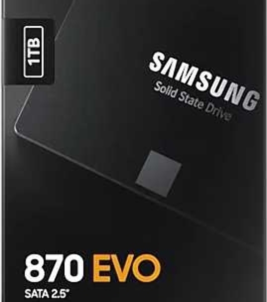 Накопитель SSD Samsung 870 EVO, 1Tb, SATA III, 2.5', R/W 560/530