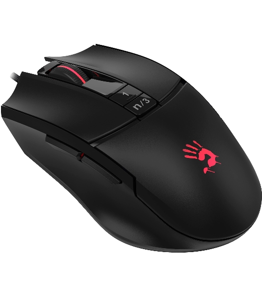 Мышь проводная A4Tech Bloody L65 Max черный, 12000 dpi, USB, кнопки - 7