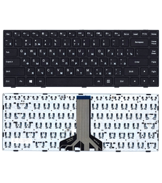 Клавиатура для ноутбука Lenovo IdeaPad 100-14IBD черная