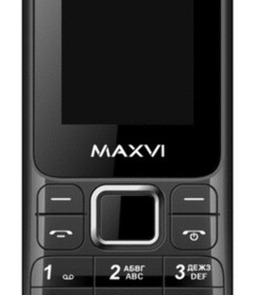 Мобильный телефон Maxvi C3n черный
