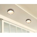 Светильник Ambrella light TN3322 SBK/FR черный песок/белый матовый GU5.3 D95*40, фото3