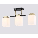 Светильник Ambrella light TR303046/3 BK/GD черный/золото E27/3 max 60W 540*100*270, фото6