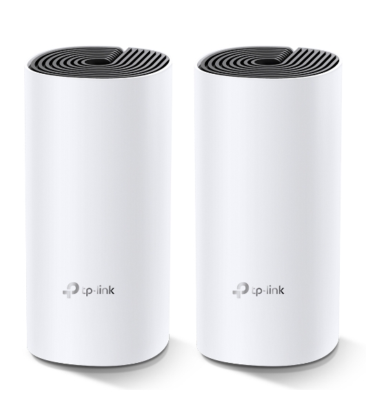 Домашняя Mesh TP-Link Wi-Fi система Deco M4 (1-Pack), 1167 Мбит/с (5 ГГц: до 867 Мбит/с + 2,4 ГГц: до 300 Мбит/с), 2 порта 1000 Мбит/с, 2 встроенные антенны на каждом модуле Deco