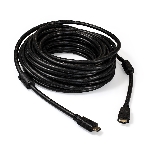 Кабель HDMI Exegate EX287727RUS EX-CC-HDMI2-15.0F (19M/19M, v2.0, 15м, 4K UHD, Ethernet, ферритовые кольца, позолоченные контакты), фото 1