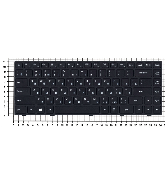 Клавиатура для ноутбука Lenovo IdeaPad 100-14IBD черная