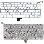 Клавиатура для ноутбука Apple Macbook A1342 2009/2010 белый 13,3' плоский Enter, фото3