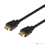 Кабель Rexant HDMI - HDMI 1.4, 5м, Gold, фото 1