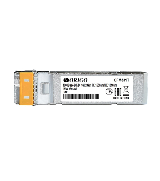 Трансивер OFM331T/ 20KM WDM SFP transceiver, 1000Base-BX-D, 1000Base-BX-D, Tx:1550 nm, Rx:1310 nm, Single-Mode, 20KM