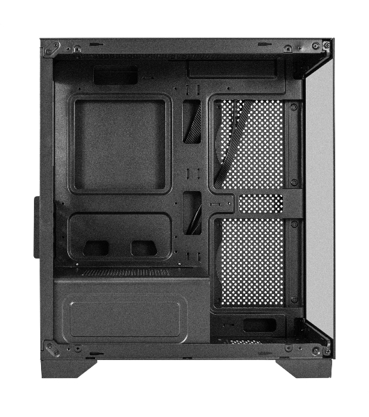 Компьютерный корпус Minitower ExeGate i3 SEA LE-NPX800 (mATX, БП 800NPX, 1хUSB+1хUSB 3.0, HD аудио, черный, передняя и боковая панели - закаленное стекло)