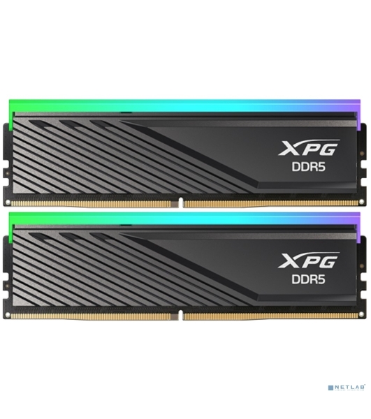 Оперативная память XPG Lancer Blade, DDR5, 32GB (2x16GB), 6000MHz, CL30, DIMM, с радиаторами, RGB, черный