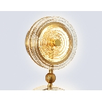 Настенный светодиодный светильник Ambrella light LH31118/2 BS/CL латунь/прозрачный 15W 3000K 200*90*390, фото4