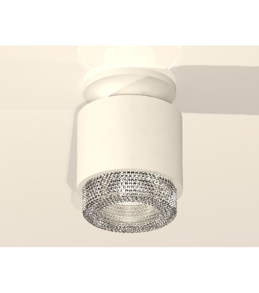 Светильник Ambrella Light XS7510042 SWH/CL белый песок/прозрачный MR16 GU5.3 (N7925, C7510, N7191)