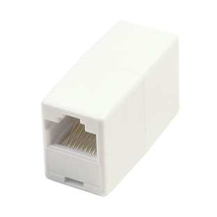 Коннектор проходной адаптер RJ45 Gembird Соединитель RJ-45F/RJ-45F TA350/1
