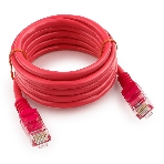 Патч-корд UTP Cablexpert cat.5e, 2м, литой, многожильный, розовый, фото 1
