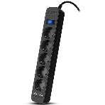 Фильтр SVEN SF-05LU 1,8 м (5 евро розеток,2хUSB(2,4А)) черный, цветная коробка Surge protector SVEN SF-05LU 1,8 м (5 евро розеток,2хUSB(2,4А)) черный, цветная коробка, фото5