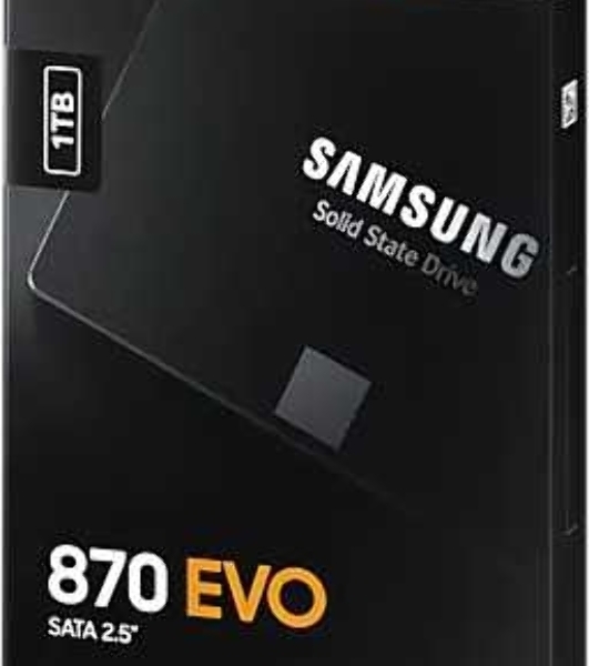 Накопитель SSD Samsung 870 EVO, 1Tb, SATA III, 2.5', R/W 560/530