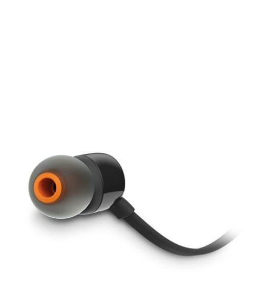 Проводные наушники JBL Tune 110 черный, внутриканальные, Jack 3.5 мм
