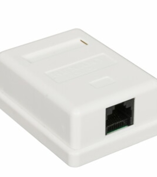 Розетка электрическая Rexant 45x45, CEE 7/4, 2K+3, 16A, белая
