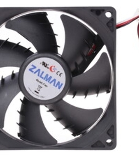Вентилятор для корпуса Zalman ZM-F2 PLUS (SF) черный, 92 мм, 1500 об/мин, 23 дБ, 3 pin