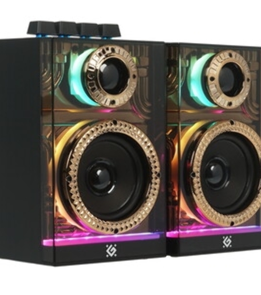 Акустическая система 2.0 Defender Futuro 20 Вт, BT/USB/TF/AUX/2400мА*ч 1