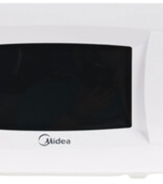 Микроволновая печь Midea MM720CKE белый, 20 л, 700 Вт, переключатели - поворотный механизм