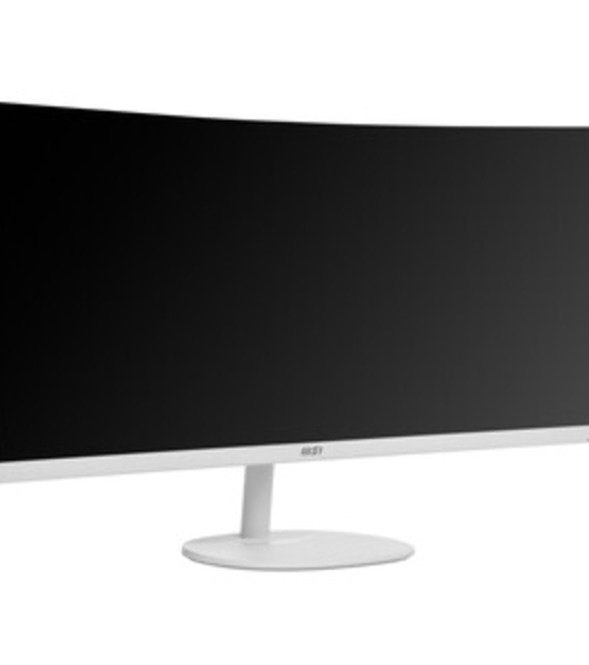 Монитор 34' MSI Pro MP341CQW VA 3440x1440, 100 Гц, 1 мс, 21:9, 300 кд/м2, 2xHDMI, 1xDP, изогнутый, белый