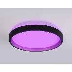 Светодиодный светильник RGB Ambrella light FZ604 BK/GD черный/золото IP20 46W 3000K-6500K+RGB D390*80 (ПДУ ИК), фото8