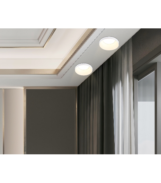 Светильник Ambrella light TN102801 WH белый GU5.3 D71*34