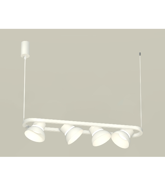 Светильник Ambrella light XB9163080/4 SWH/FR белый песок/белый матовый GX53 (С9163, N8140)