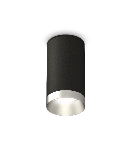 Светильник Ambrella Light XS6323023 SBK/MCH черный песок/хром матовый MR16 GU5.3 (C6323, N6133)
