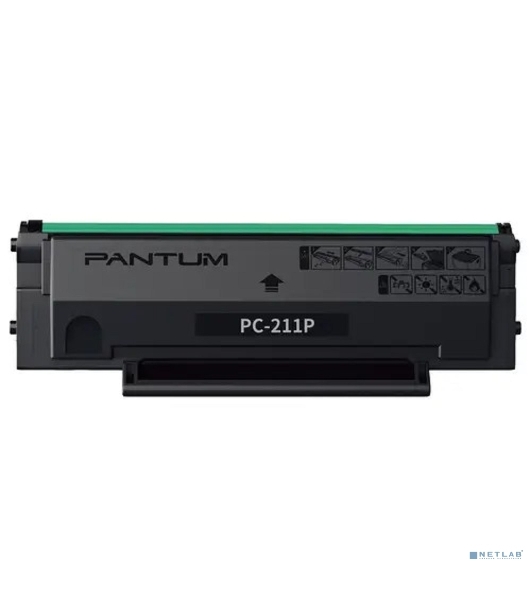 Картридж лазерный Pantum PC-211P, (аналог PC-211EV), черный (1600 стр.) для Pantum Series P2200/2500/M6500/6550/6600