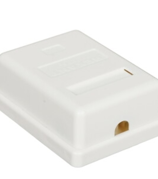 Розетка электрическая Rexant 45x45, CEE 7/4, 2K+3, 16A, белая