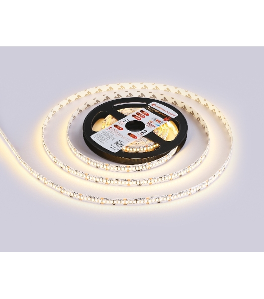 Светодиодная лента Ambrella light GS1501 2835 240Led/ 19.2W m/ 12V IP20 3000K/ 5000*10*1.2mm (2 конт.)