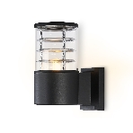 Светильник Ambrella light ST2522 BK/CL черный/прозрачный IP54 E27 max 40W 200*110*155, фото5